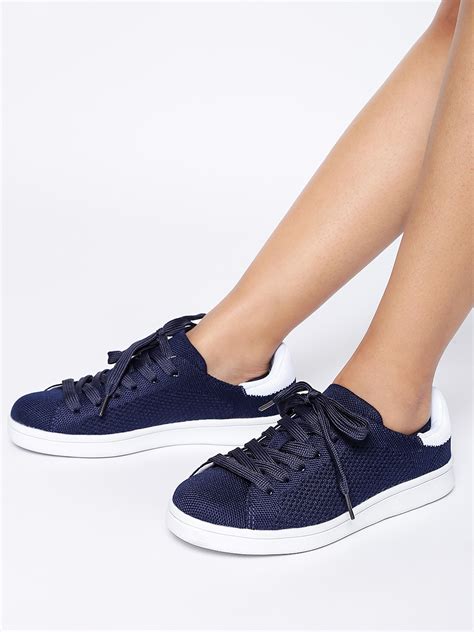 blue casual sneakers for women.